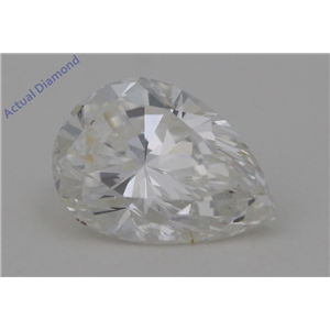 Pear Cut Loose Diamond (1.03 Ct,I Color,VS1 Clarity) GIA Certified