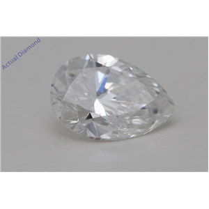 Pear Cut Loose Diamond (1.04 Ct,E Color,VS2 Clarity) GIA Certified