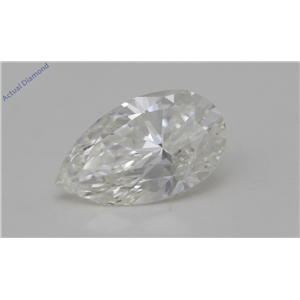 Pear Cut Loose Diamond (1.39 Ct,J Color,VS2 Clarity) GIA Certified