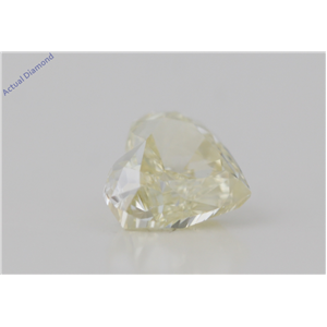 Heart Cut Loose Diamond (1.04 Ct,Natural Fancy Yellow Color,Si1 Clarity) Gia Certified