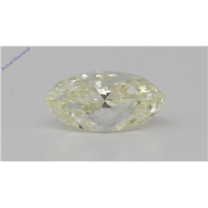 Marquise Cut Loose Diamond (1.01 Ct,Natural Fancy Yellow Color,Vvs2 Clarity) GIA Certified