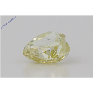 Heart Cut Loose Diamond (1.08 Ct,Natural Fancy Yellow Color,Si2 Clarity) Gia Certified