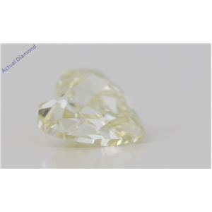 Heart Cut Loose Diamond (1.01 Ct,Natural Fancy Yellow Color,Vs2 Clarity) Gia Certified