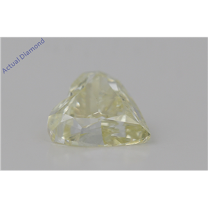 Heart Cut Loose Diamond (1.4 Ct,Natural Fancy Light Yellow Color,Vs2 Clarity) Gia Certified