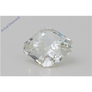 Radiant Cut Loose Diamond (1.41 Ct,Natural Fancy Light Yellowish Green Color,Si1 Clarity) Gia Certified