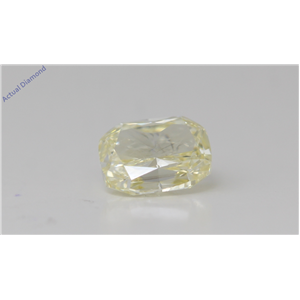 Cushion Cut Loose Diamond (1.05 Ct,Natural Fancy Yellow Color,Vs2 Clarity) Gia Certified