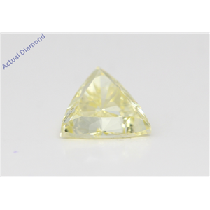 Triangle Cut Loose Diamond (1 Ct,Natural Fancy Yellow Color,Si1 Clarity) Gia Certified