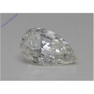 Pear Cut Loose Diamond (1.08 Ct,H Color,Vs1 Clarity) IGL Certified