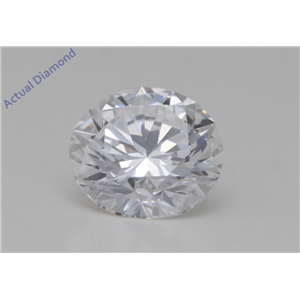 Round Cut Loose Diamond (0.5 Ct,D Color,VVS1 Clarity) GIA Certified