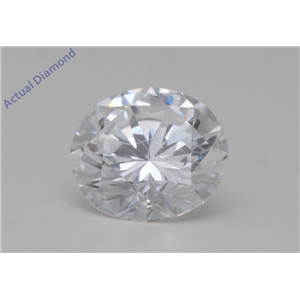 Round Cut Loose Diamond (0.5 Ct,D Color,VVS2 Clarity) GIA Certified