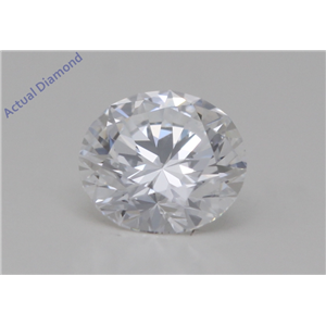 Round Cut Loose Diamond (0.5 Ct,D Color,VVS2 Clarity) GIA Certified