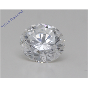 Round Cut Loose Diamond (0.5 Ct,F Color,VVS1 Clarity) GIA Certified