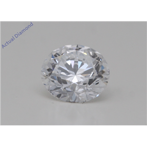 Round Cut Loose Diamond (0.55 Ct,D Color,VVS2 Clarity) GIA Certified
