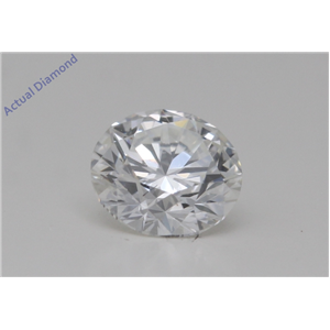 Round Cut Loose Diamond (0.55 Ct,H Color,VVS2 Clarity) GIA Certified