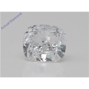 Cushion Cut Loose Diamond (0.9 Ct,D Color,Vs2 Clarity) GIA Certified