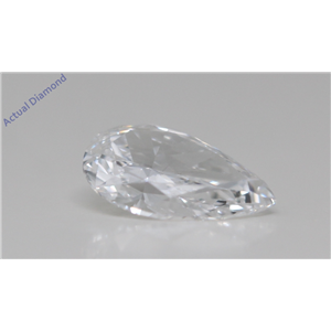 Pear Cut Loose Diamond (0.5 Ct,D Color,Vvs1 Clarity) GIA Certified