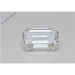 Emerald Cut Loose Diamond (1.03 Ct,H Color,Si2 Clarity) GIA Certified
