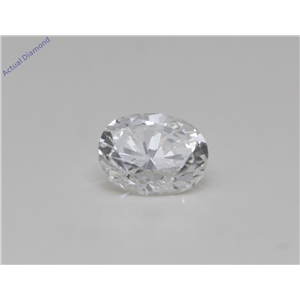Oval Cut Loose Diamond (0.51 Ct,F Color,Vvs1 Clarity) GIA Certified