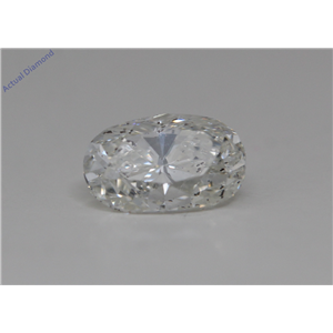 Oval Cut Loose Diamond (1 Ct,I Color,Si2 Clarity) Igi Certified