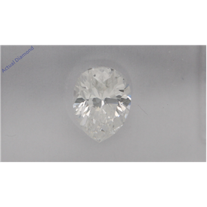 Pear Cut Loose Diamond (1.01 Ct,E Color,Vvs2 Clarity) Igi Certified And Sealed