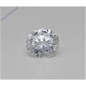 Round Cut Loose Diamond (0.39 Ct,D Color,Vs1 Clarity) Igi Certified
