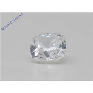 Cushion Cut Loose Diamond (0.54 Ct,D Color,Vvs1 Clarity) GIA Certified