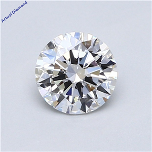 Round Cut Loose Diamond (0.7 Ct,E Color,Vs2 Clarity) Gia Certified