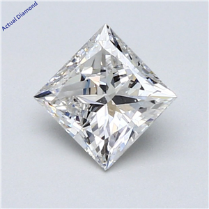 Princess Cut Loose Diamond (0.91 Ct,G Color,Si1 Clarity) Gia Certified