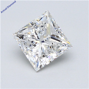 Princess Cut Loose Diamond (0.9 Ct,F Color,Si1 Clarity) Gia Certified