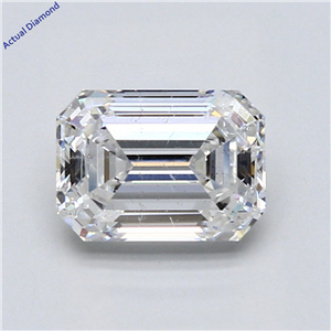 Emerald Cut Loose Diamond (1.75 Ct,E Color,Si1 Clarity) Gia Certified