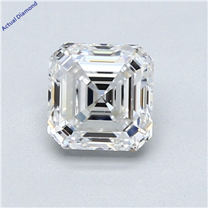 Asscher Cut Loose Diamond (0.92 Ct,E Color,Vs1 Clarity) Gia Certified