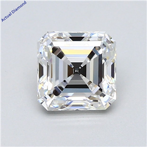 Asscher Cut Loose Diamond (1.04 Ct,E Color,Vs1 Clarity) Gia Certified