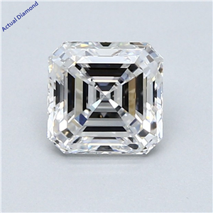 Asscher Cut Loose Diamond (1.05 Ct,E Color,Vs1 Clarity) Gia Certified