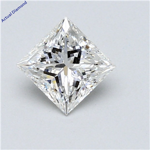 Princess Cut Loose Diamond (0.71 Ct,F Color,Vs1 Clarity) Gia Certified