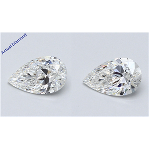 A Pair Of Pear Cut Loose Diamonds (1.62 Ct,F Color,Vs1 Clarity) Gia Certified
