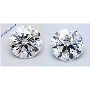 A Pair Of Round Cut Loose Diamonds (3.47 Ct,E Color,Vs2-Si1 Clarity) Gia Certified