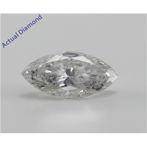 Marquise Cut Loose Diamond (1.12 Ct, F, SI3) IGL Certified