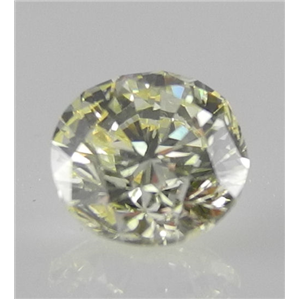 Round Cut Loose Diamond (1.01 Ct, Natural Fancy Yellow, VVS2) IGL Certified
