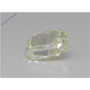 Cushion Cut Loose Diamond (1.15 Ct,X-W Yellow Color,Vs1 Clarity) Gia Certified