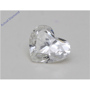 Heart Cut Loose Diamond (0.44 Ct,F Color,Vvs2 Clarity) Igl Certified
