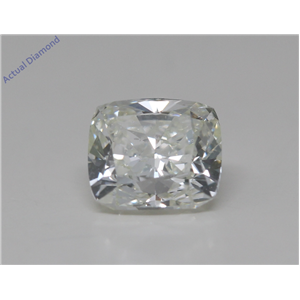 Cushion Cut Loose Diamond (1.01 Ct,G Color,Si1 Clarity) Hrd Certified