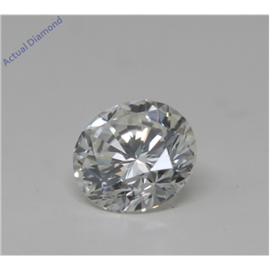 Round Cut Loose Diamond (0.51 Ct,J Color,Vvs1 Clarity) GIA Certified