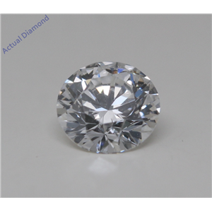 Round Cut Loose Diamond (0.54 Ct,D Color,Vvs1 Clarity) GIA Certified