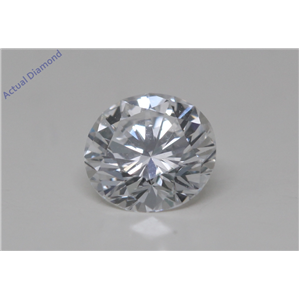 Round Cut Loose Diamond (0.56 Ct,D Color,Vvs2 Clarity) GIA Certified