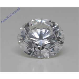 Round Cut Loose Diamond (1.02 Ct,H Color,Vs1 Clarity) GIA Certified