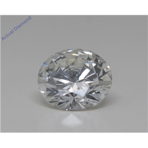 Round Cut Loose Diamond (0.97 Ct,H Color,Si1 Clarity) IGL Certified