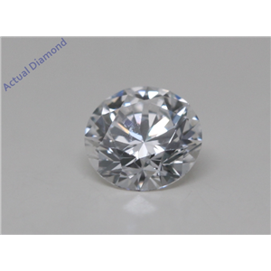 Round Cut Loose Diamond (0.31 Ct,D Color,Vvs1 Clarity) GIA Certified