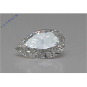 Pear Cut Loose Diamond (1 Ct,H Color,Vvs1 Clarity) IGL Certified