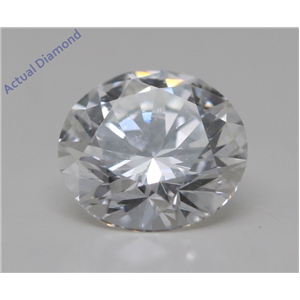 Round Cut Loose Diamond (0.55 Ct,F Color,Vs2 Clarity) GIA Certified