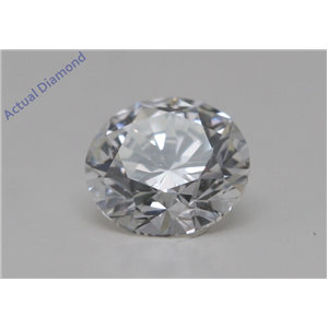 Round Cut Loose Diamond (0.33 Ct,H Color,Vs2 Clarity) GIA Certified